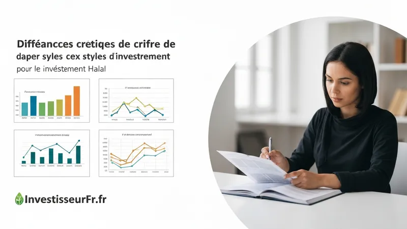 Comparaison entre l'investissement Halal et traditionnel